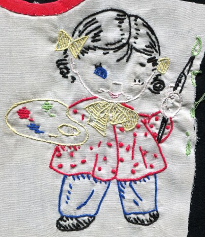 embroidered artist