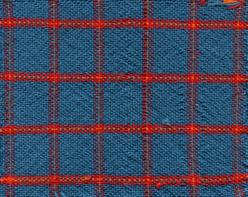 Complementary colors plaid