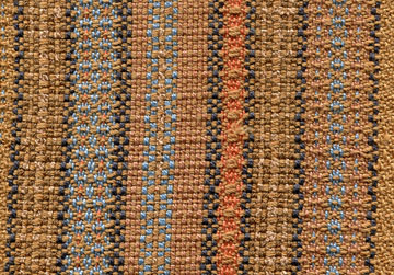 Twill and basketweave stripes - light brown