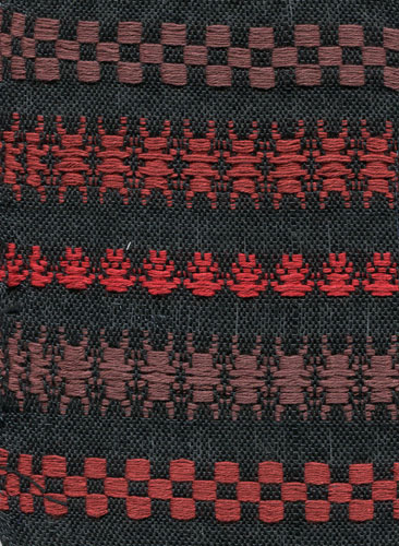 8-shaft supplementary weft