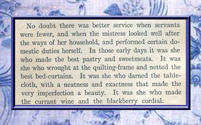 Duties of a proper housewile