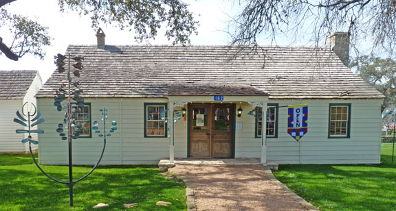 The Copper Shade Tree Gallery in Round Top, Texas