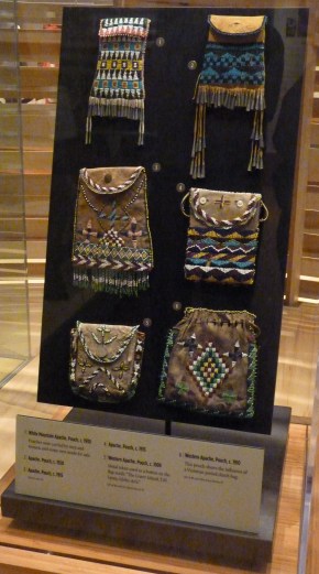 Apache beaded bags