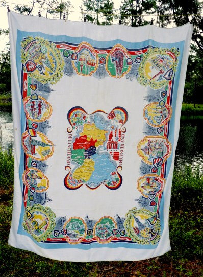 West Germany tablecloth