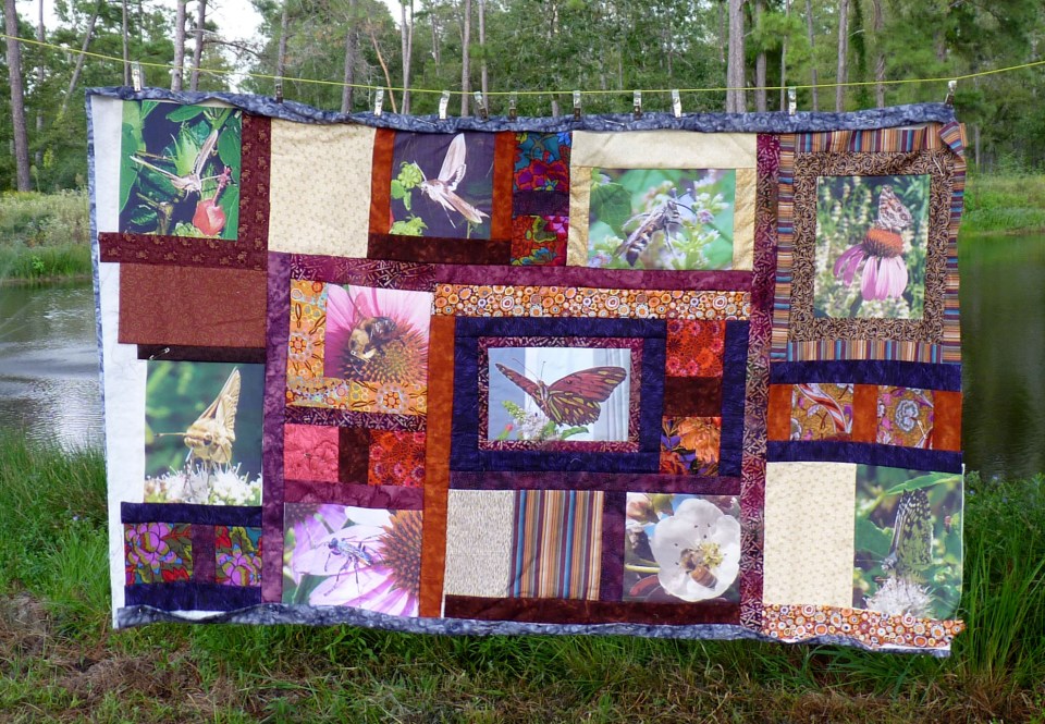 pollinator quilt