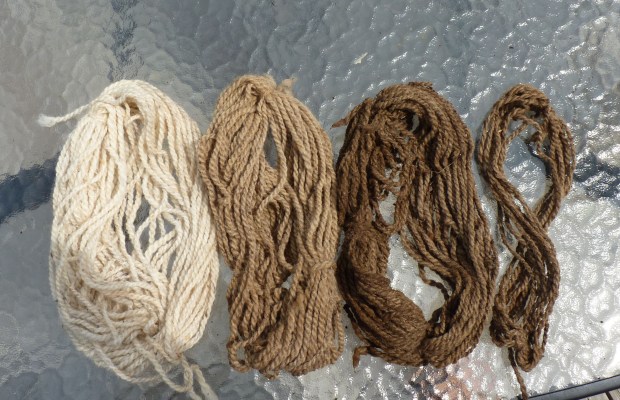 double-dipped yarn
