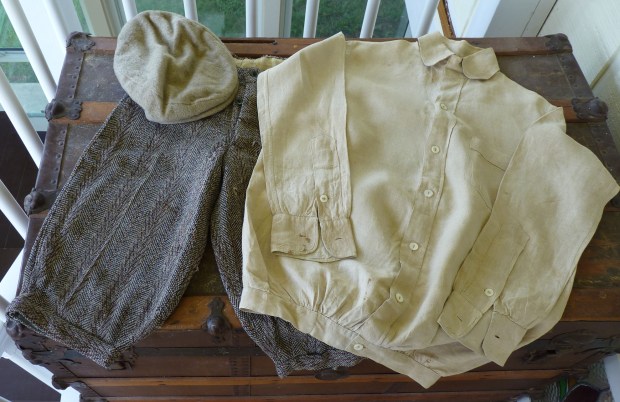 knickers, shirt, cap