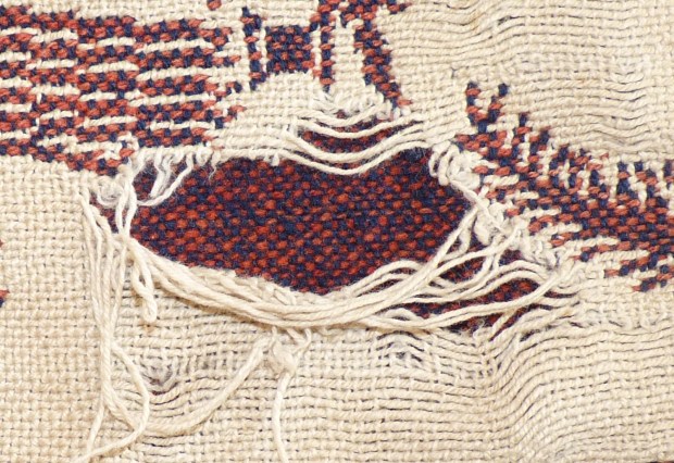 close-up of threads