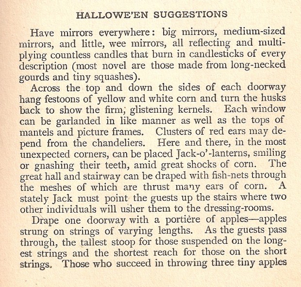 Halloween suggestions