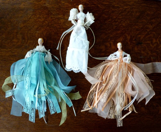 ribbon and lace angels