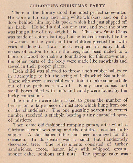 1905 children's party