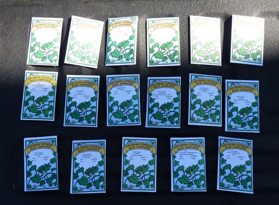 seed packets
