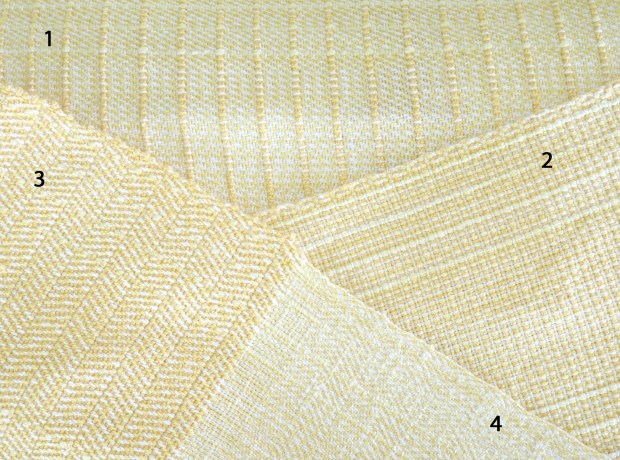 cotton samples after