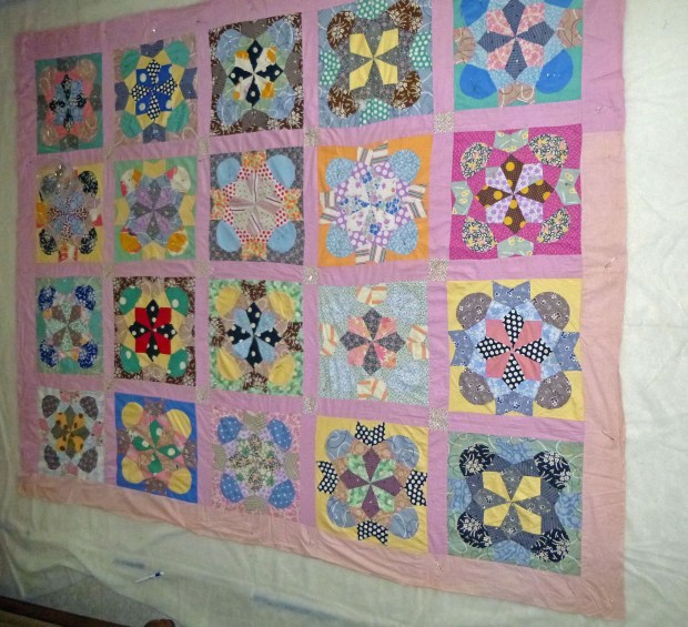 vintage quilt top