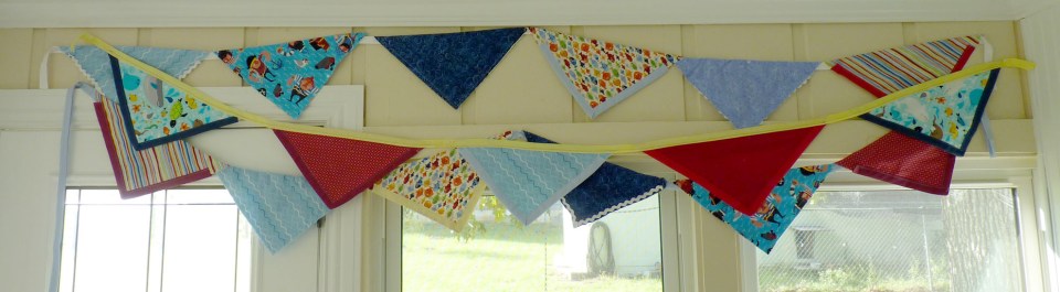 fabric pennants
