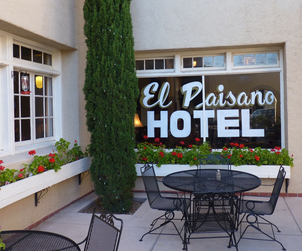 Paisano courtyard