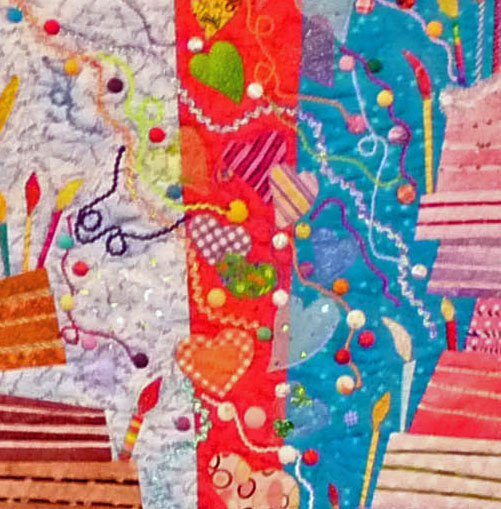 Maeda quilt detail