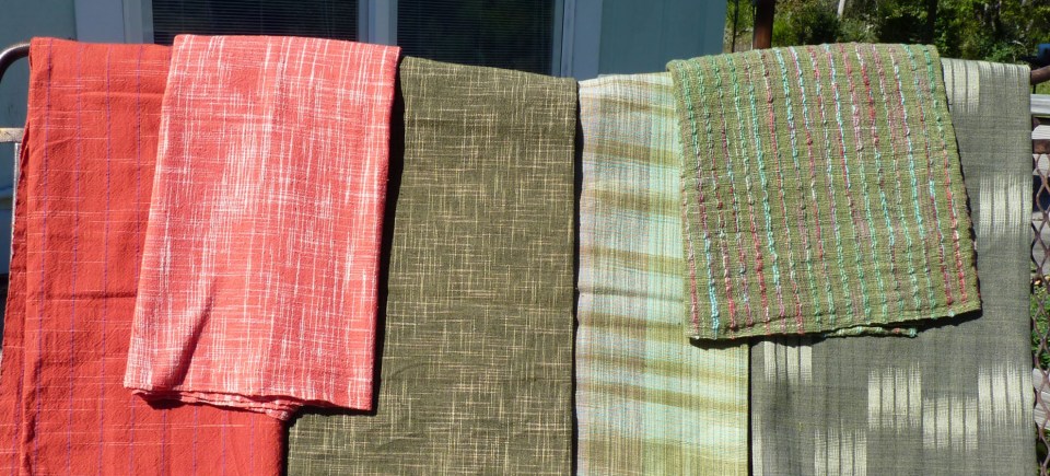 Thai cotton handwoven textiles