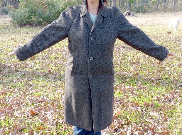 tweed coat