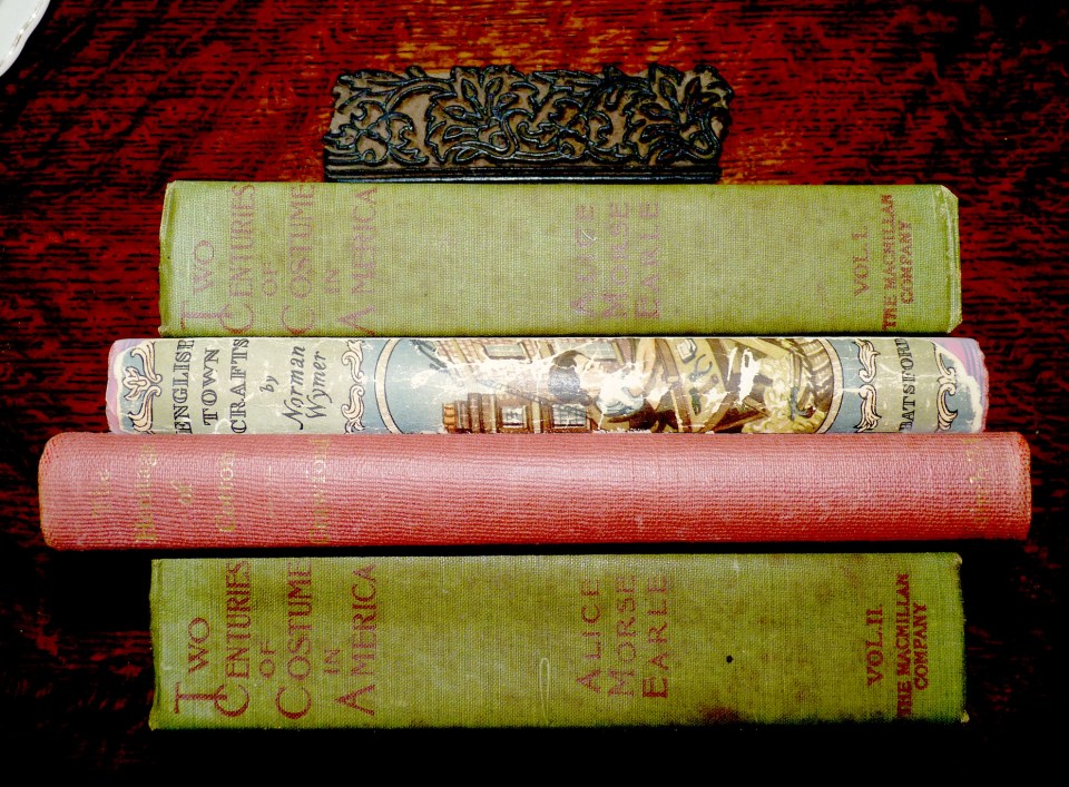 book spines