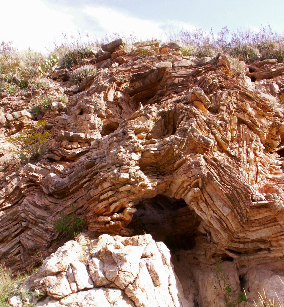 rock layers at Big Bend