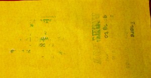 Disappointing results from transfer sheets.