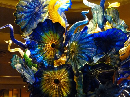 Chichuly glass sculpture.