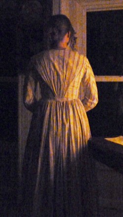 The back of the dress is as beautiful as the front.