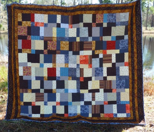This quilt looks like it would have lots of value contrast. Does it?