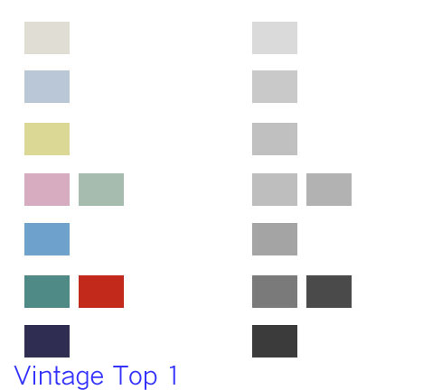 My first attempt at sorting the colors by value.