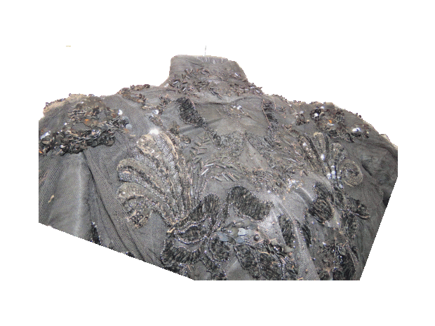 Detail of the collar.