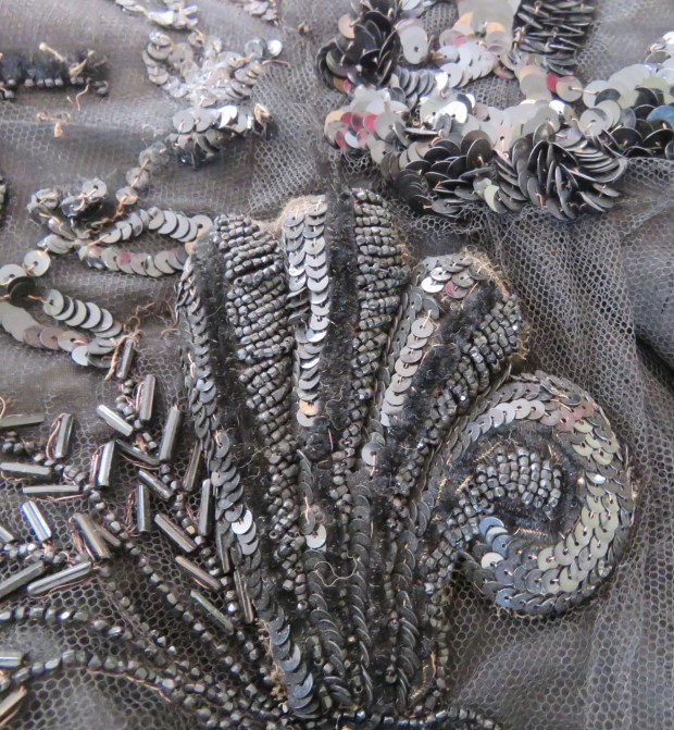 Close-up of the embellishment.