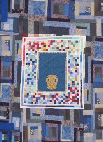 I used photo editing to see what it would look like with these blue panels on all four sides.