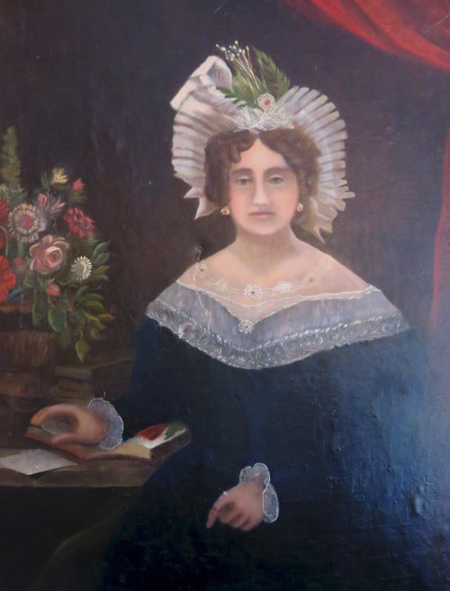 Portrait of Mary Marshall, from the Marshall House in Savannah, GA.