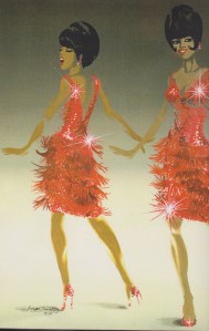 From Dream Girls, 2006, designed by Sharen Davis, illustrated by Felipe Sanchez.