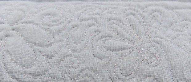 Close-up of the stitching. I was beginning to get very self-congratulatory here.