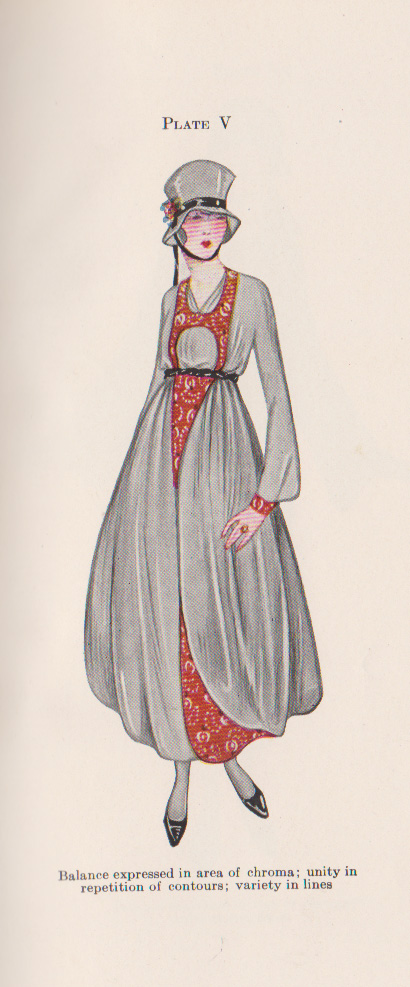Plate V from Clothing for Women.