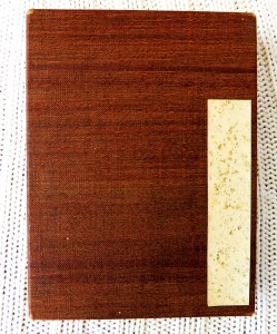 Cover of the book of quilt scraps.