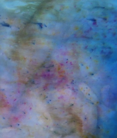 Sprinkles of dye powder -- my favorite!