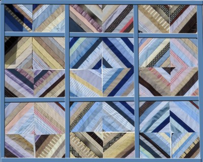 Planned layout for string quilt.