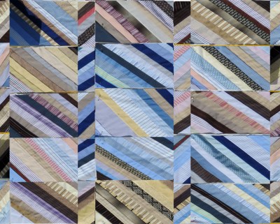 #8 - the Unconventional. Thick and thin blocks of strings reverse directions.