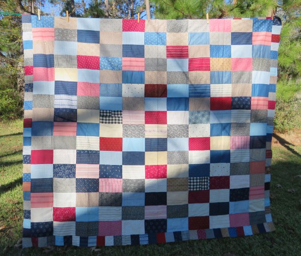 Vintage quilt top.