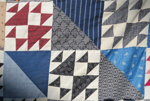 Blocks showing representative fabrics.