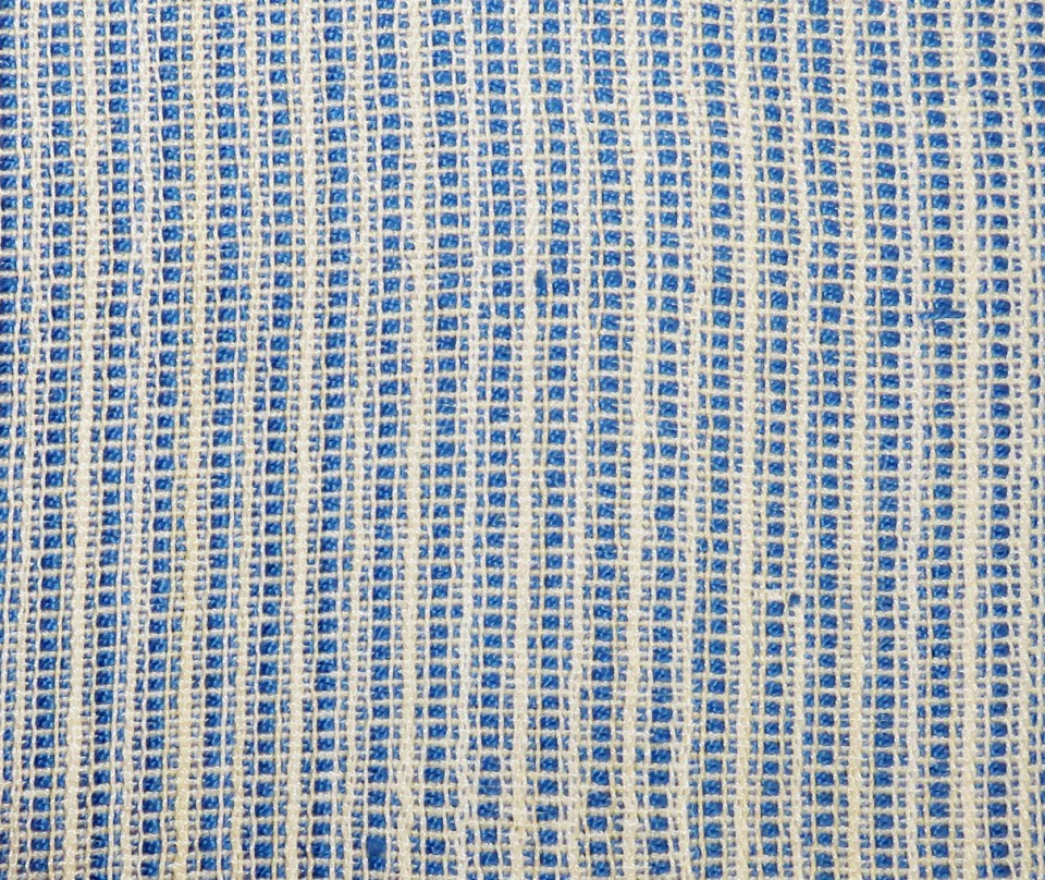 Ticking stripe with wefts.