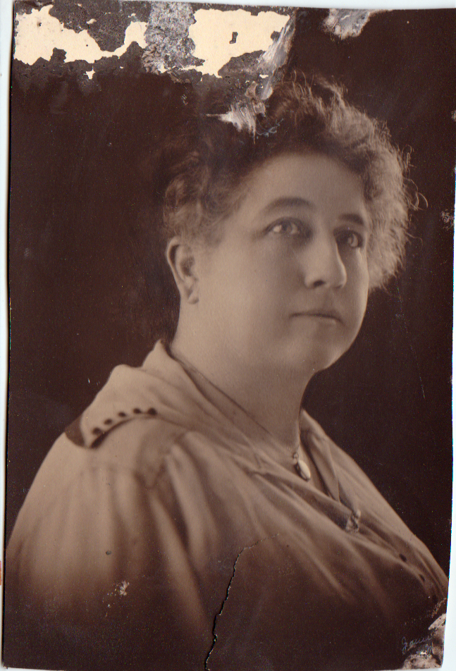 old photo of older woman