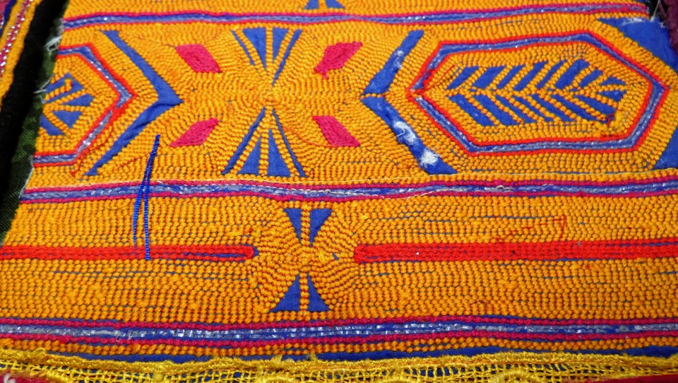 Banjara textile scrap