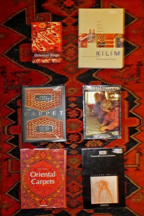 covers of books on oriental carpets