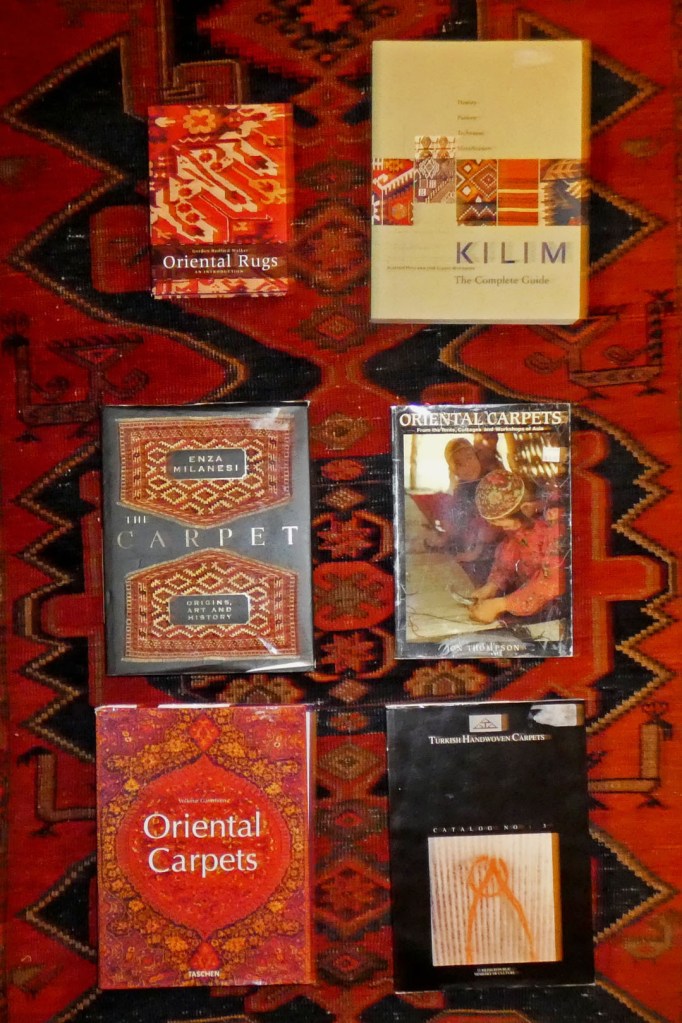 covers of books on oriental carpets