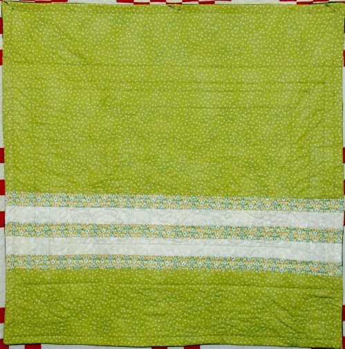 back of lap quilt