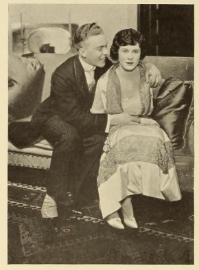 Two actors in a 1920 play.